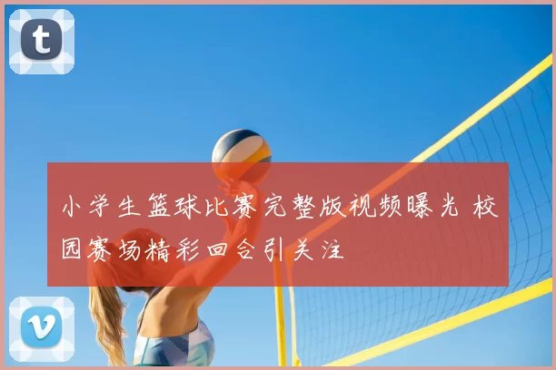 小学生篮球比赛完整版视频曝光 校园赛场精彩回合引关注